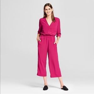 Magenta jumpsuit